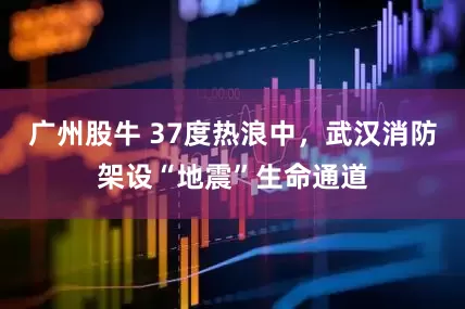 广州股牛 37度热浪中，武汉消防架设“地震”生命通道
